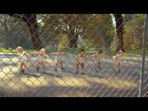 Talented Evian Roller Babies.flv