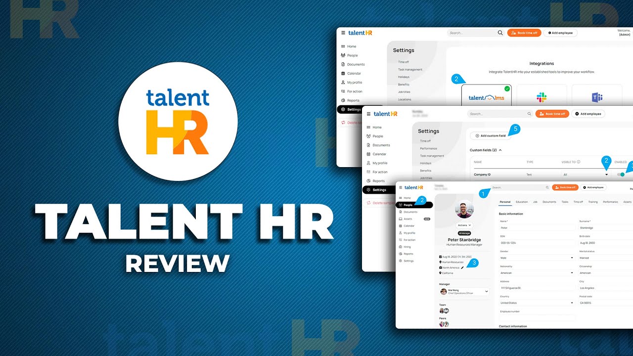 TalentHR - Best Free HR Software for Small Teams!