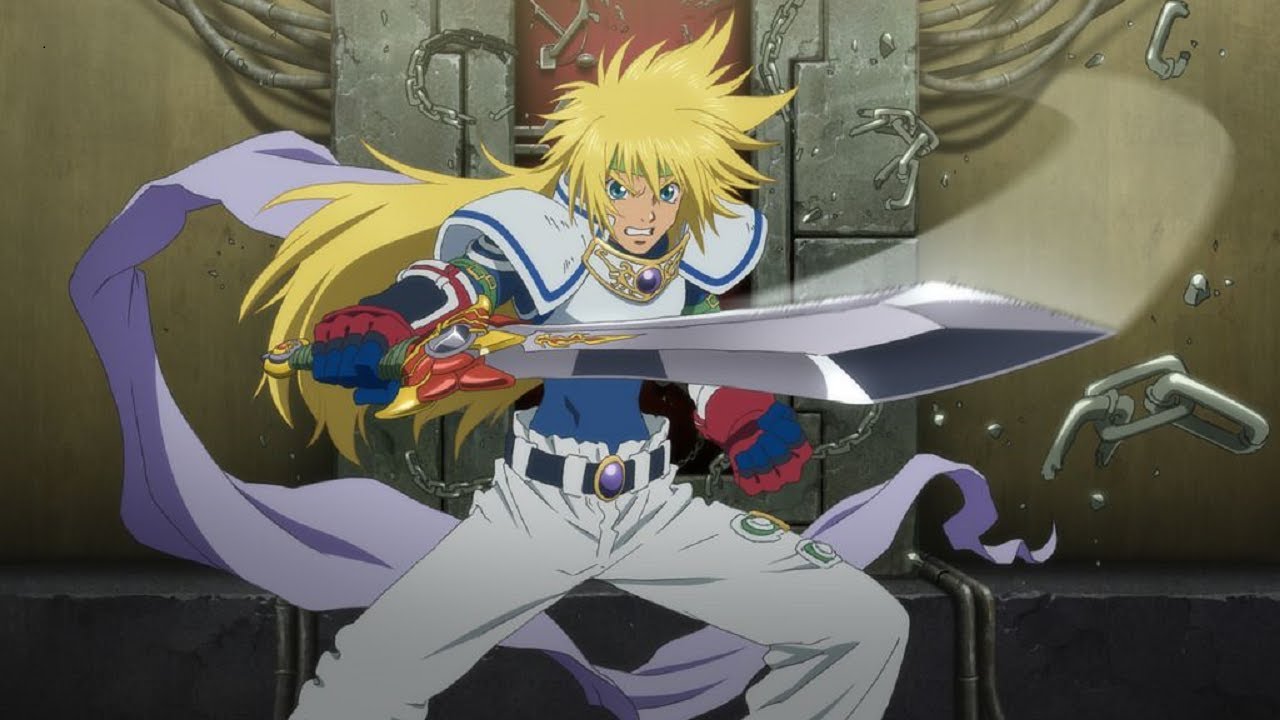 Tales of Destiny Stahn Aileron - Slash Sky Heaven Soar Sword - Zankuu Tenshouken