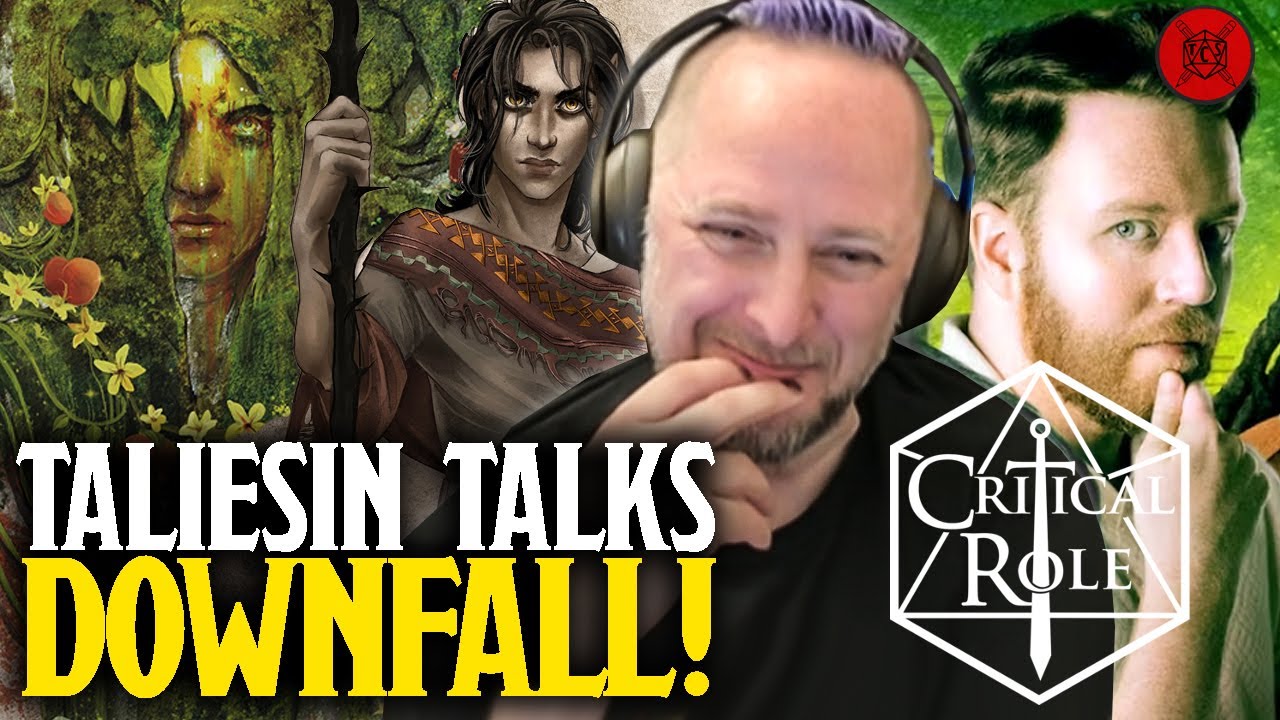 Taliesin Talks Critical Role: Downfall, Playing With Brennan, And Matt Mercer's Exandria SECRETS!