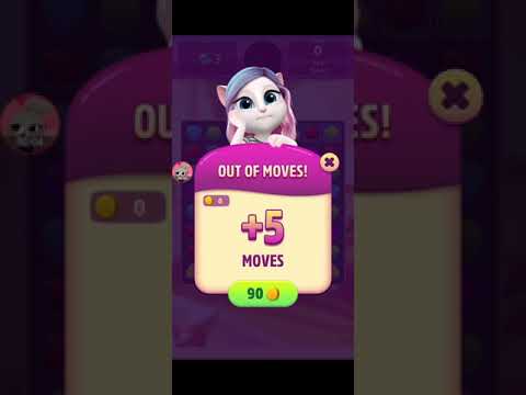 Talking Angela Color Splash Level Failed