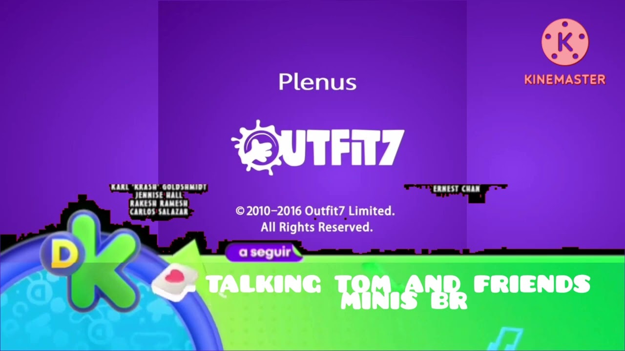 Talking Tom And Friends BR | Créditos Finais | Discovery Kids Brasil (03/07/2024)