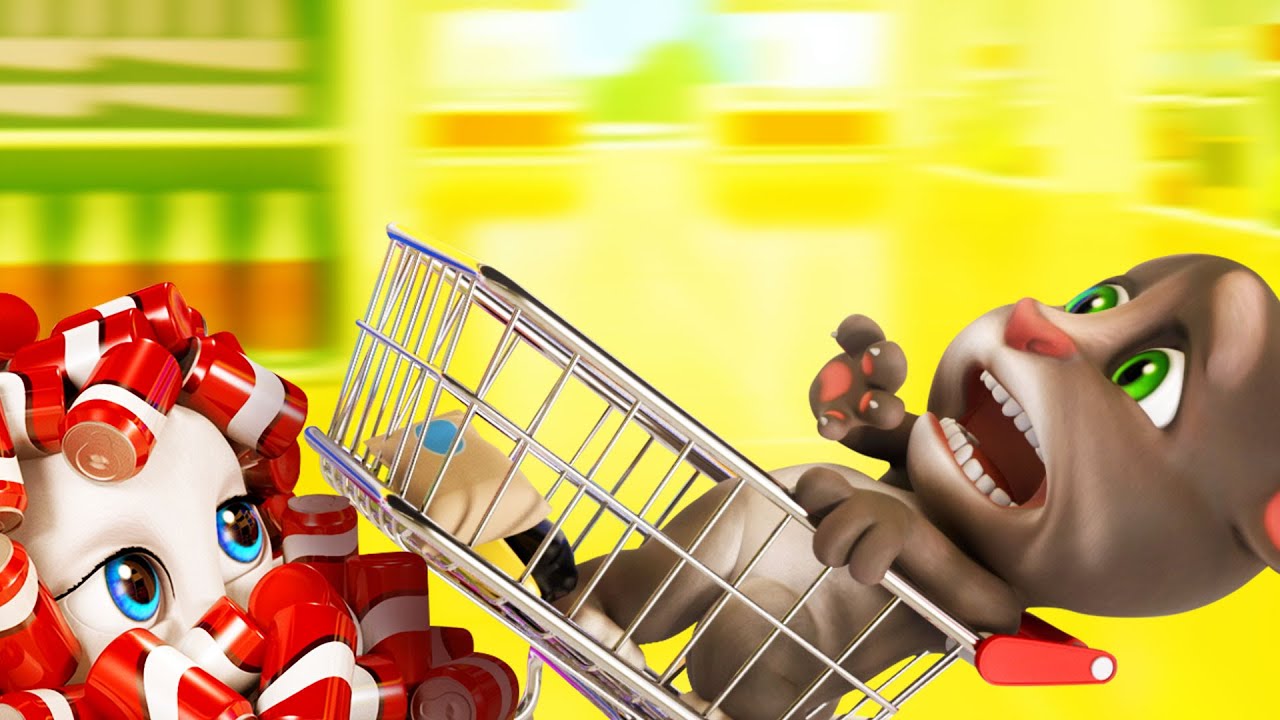Talking Tom Shorts 32 - The Last Cereal (Shopping Drift)