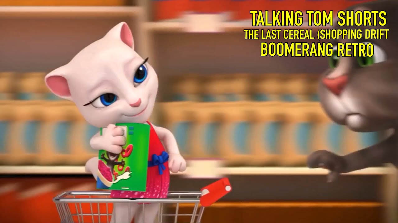 Talking Tom Shorts S1E32 The Last Cereal (Shopping Drift)