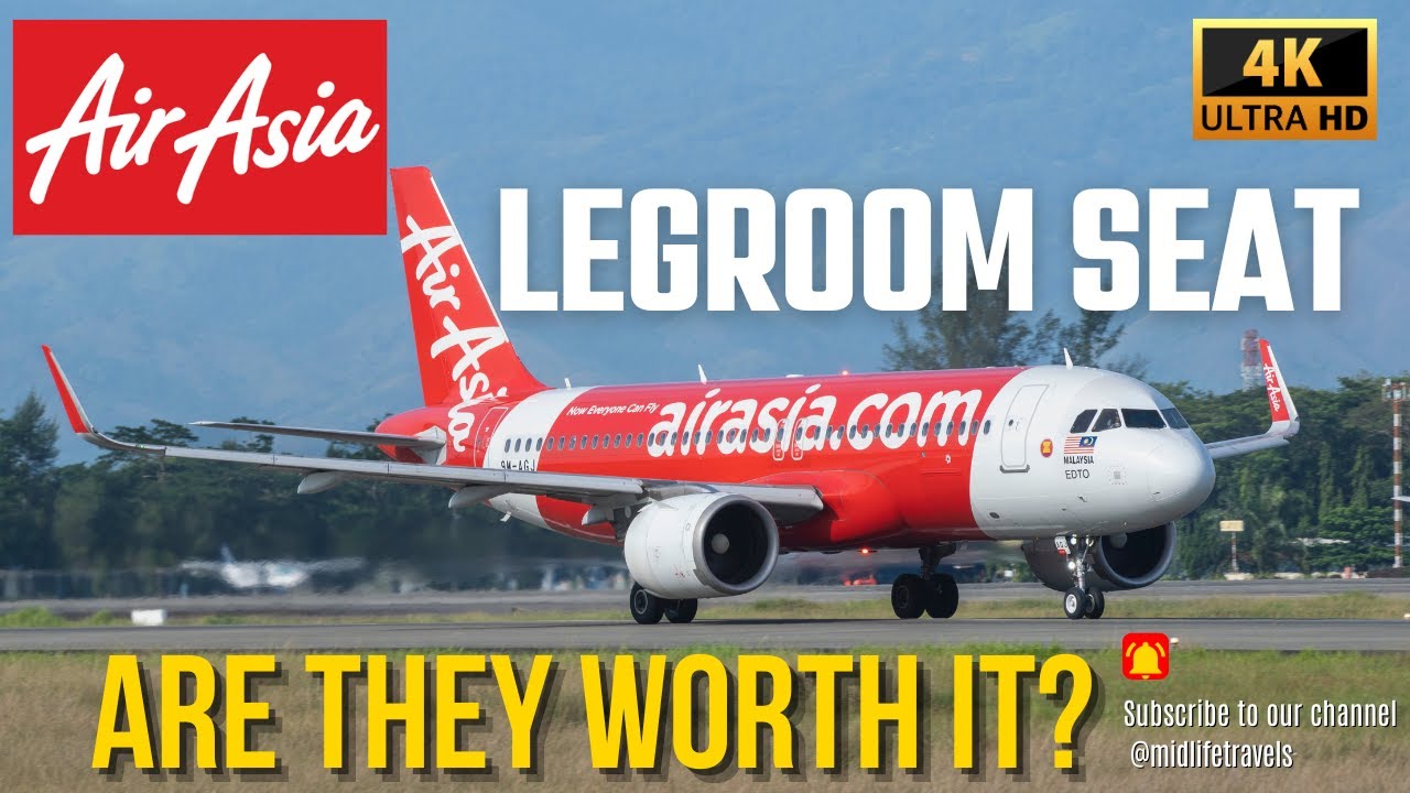 Tall Person Flying AirAsia – Is Extra Legroom Worth It? ✈️🦵