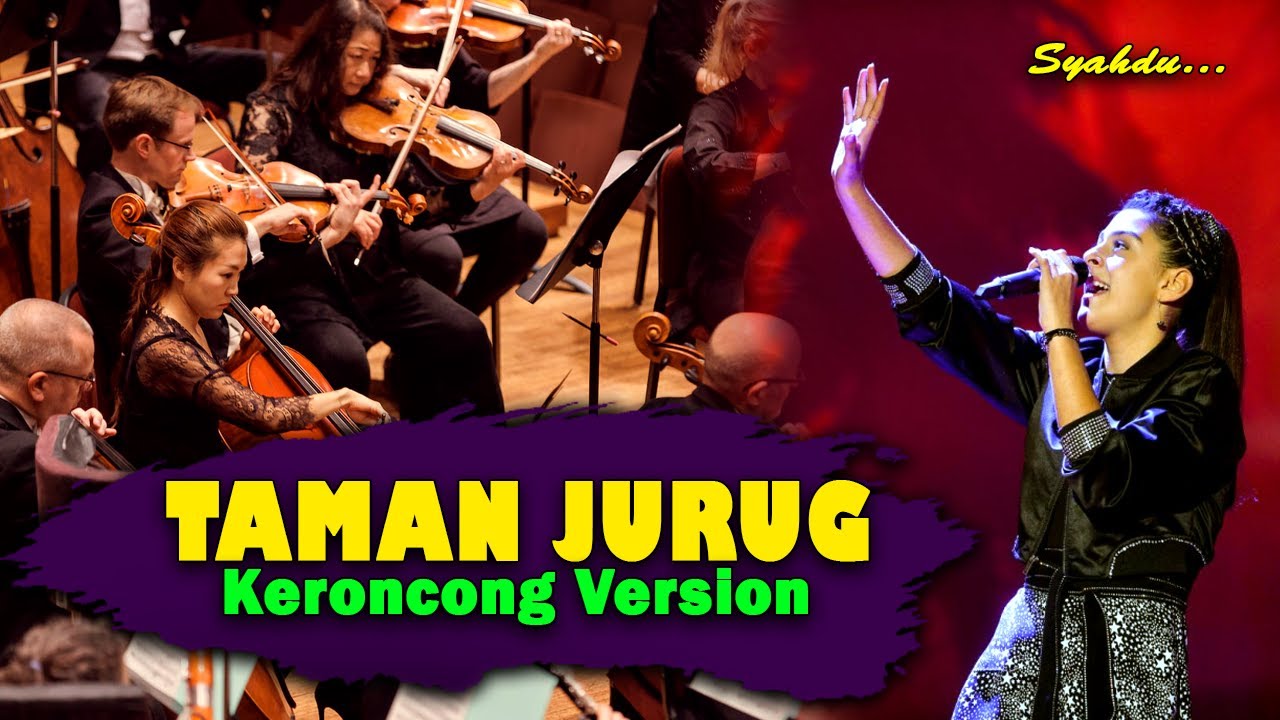 TAMAN JURUG - Cahyaning Bulan Nrajang Pucuking Cemoro || Keroncong Version Cover