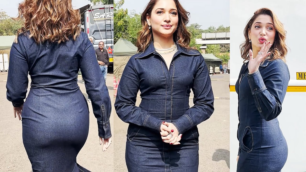 Tamanna Bhatia Flaunts Her Beautiful Curves at Filmcity | Stunning Look