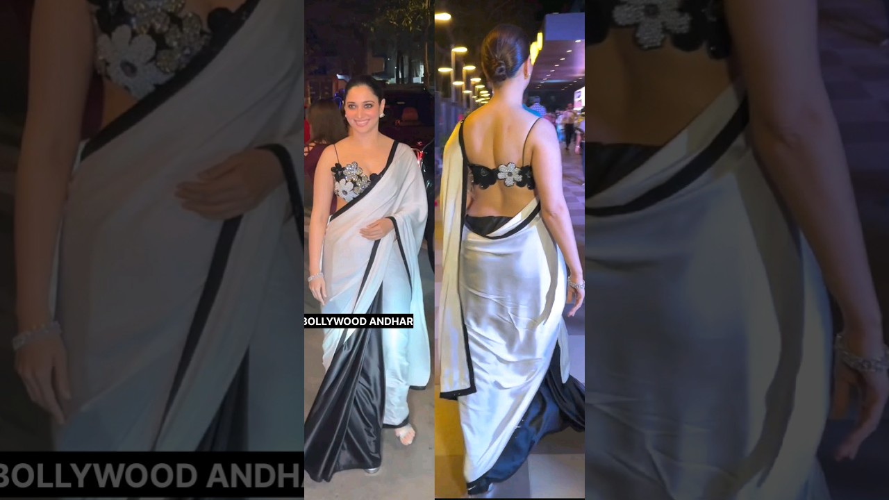 Tamanna Bhatia sari mein behad hot lag rahee theen 🔥 | Bollywood Andhar | Honey Singh Songs