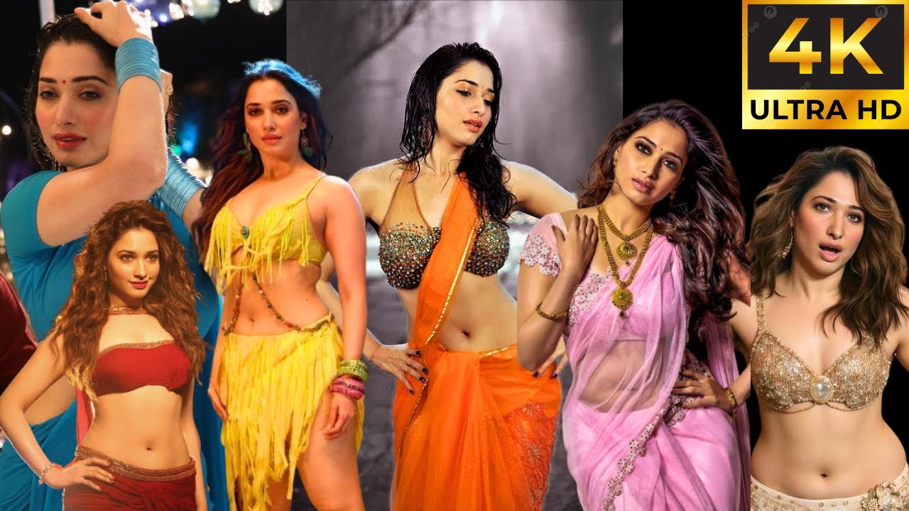 Tamannaah Bhatia Hot Compilation | Hot Edit | 4K | Heroine Menia