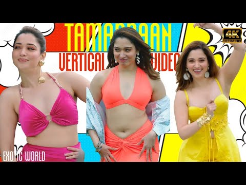 Tamannaah Bhatia Hot Edit | Milky Beauty | Vertical Video | Bholaa Shankar | 4K UHD |