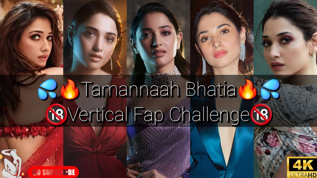 Tamannaah Bhatia🔥💦🥵Stop Go Challenge|Vertical Fap Challenge|Actres