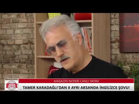 Tamer Karadaglı’dan 8 farklı aksanda ingilizce şovu