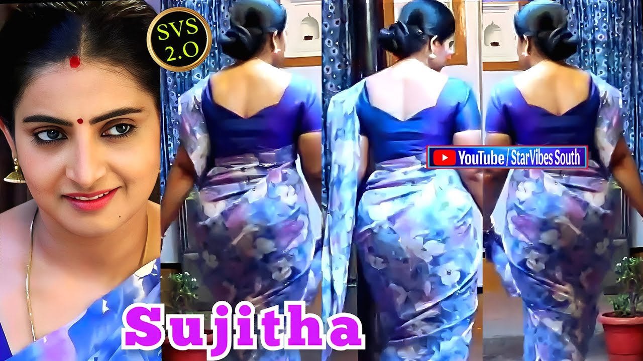 Tamil Actress Sujitha Dhanush |StarVibes South #sujitha #sujithadhanush #tamil
