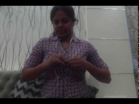Tamil Girl Removing her Shirt.