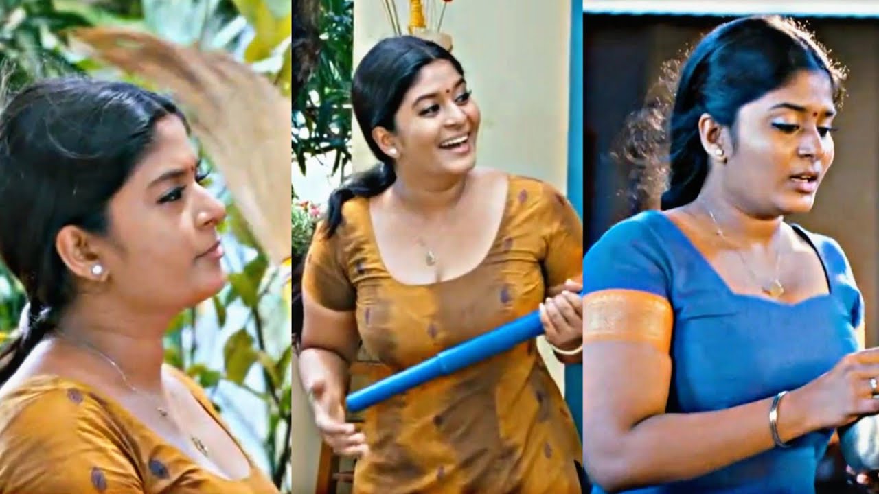 Tamil serial actress Neepa | series actress rare show | kaavalan movie | poongodi