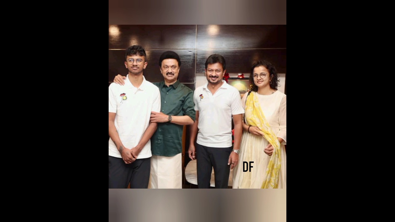 Tamilnadu cm m.k.stalin family pictures ❤️😘#pongal #festival#cm#family#shortsviral #dogefashion #
