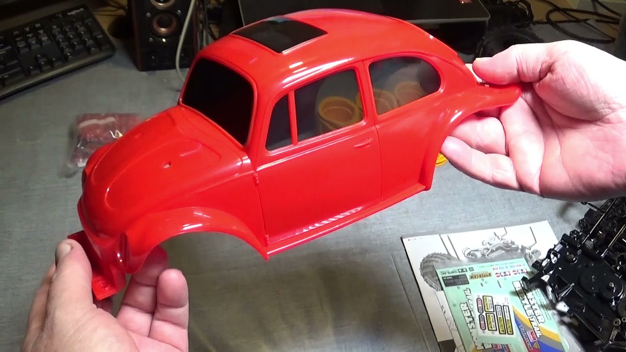 Tamiya GF 01TR Monster Beetle Trail Unboxing