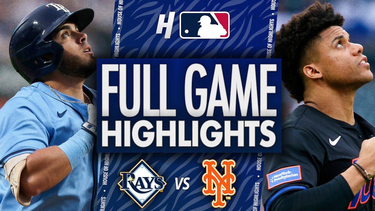 Tampa Bay Rays vs New York Mets - FULL GAME HIGHLIGHTS | June 13, 2025 MLB Season