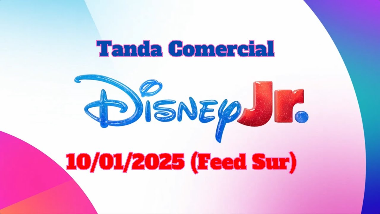 Tanda Comercial |Disney Jr| (10/01/2025) (Feed Sur)