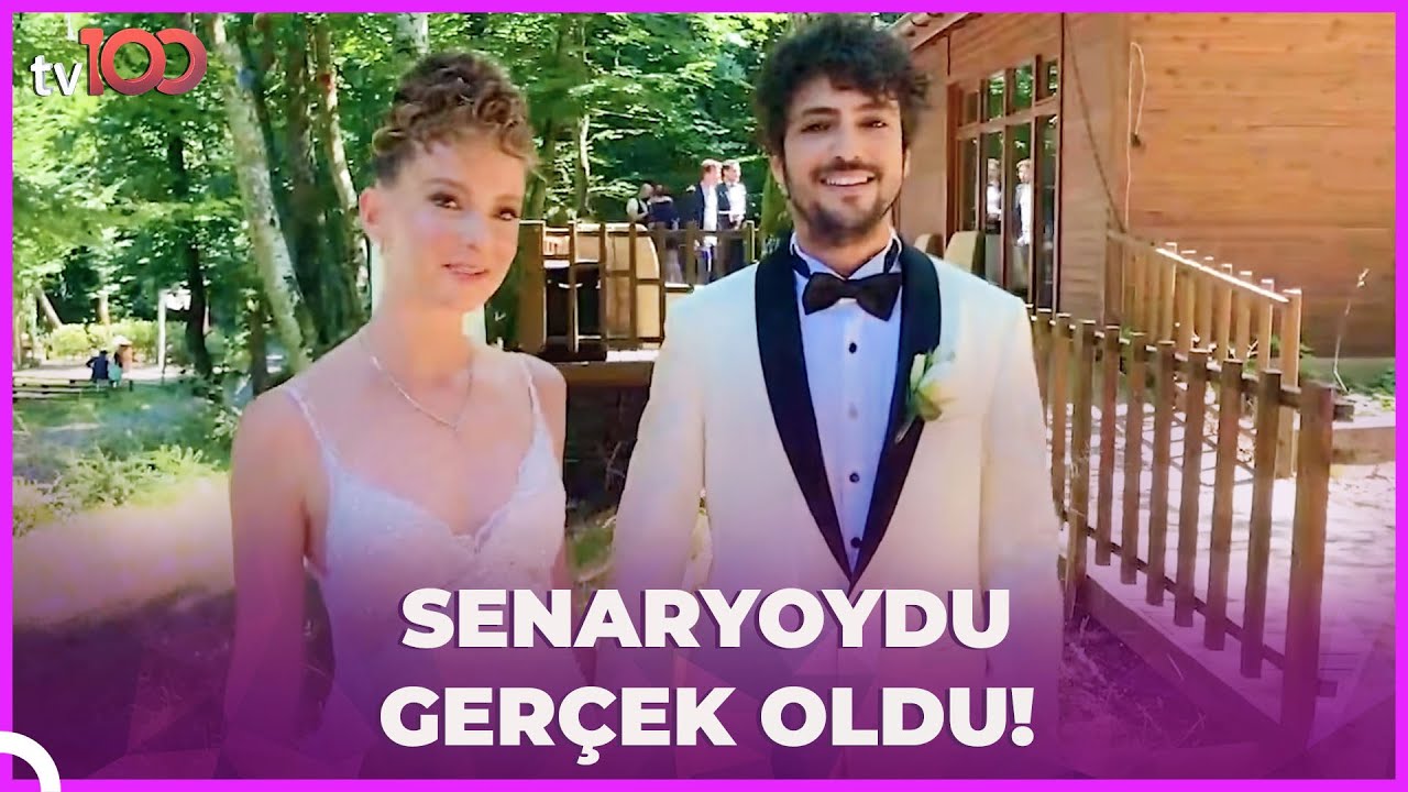 Taner Ölmez ile Ece Çeşmioğlu evlendi! İşte nikahından ilk görüntüler