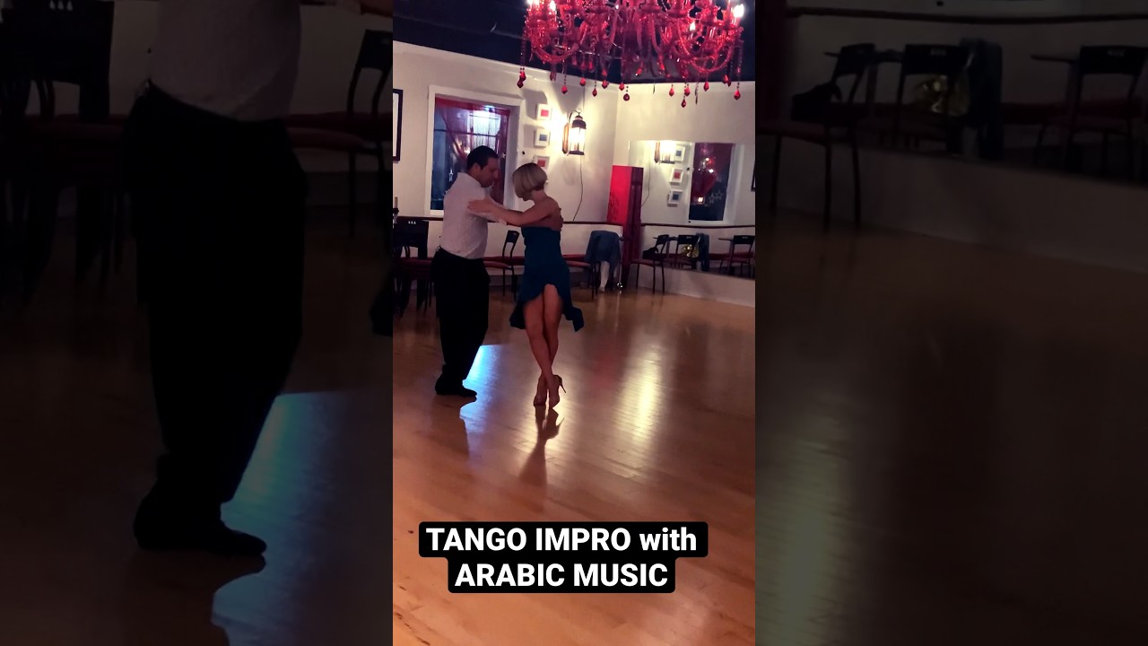 Tango improvisation with Arabic music #tango #arabic #tangodance #argentinetangodance