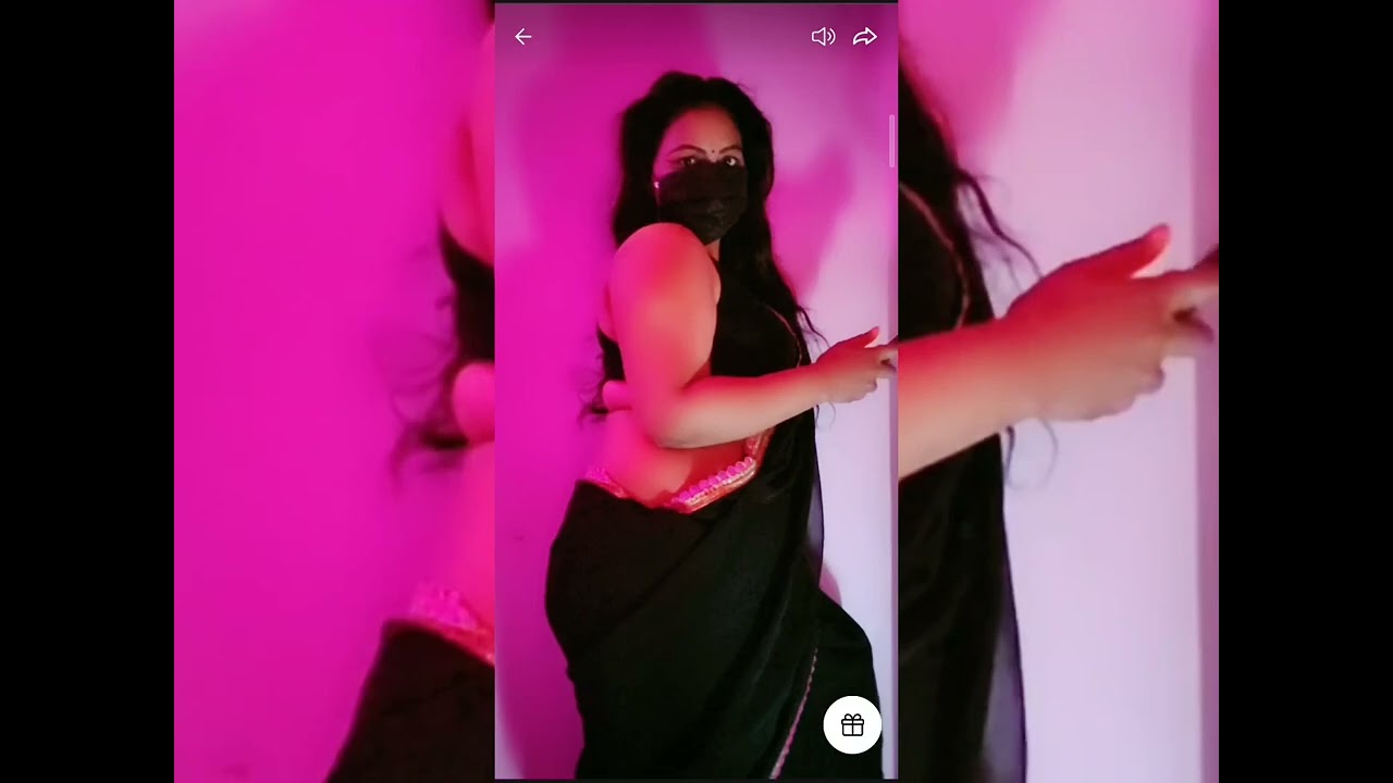 Tango live.  Arpita bhabhi is new. Saree tango live