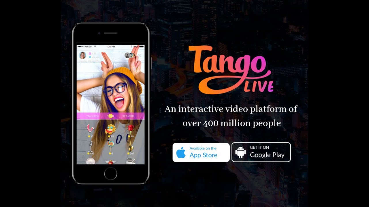 Tango Live - broadcast live, gets fans, earn cash!