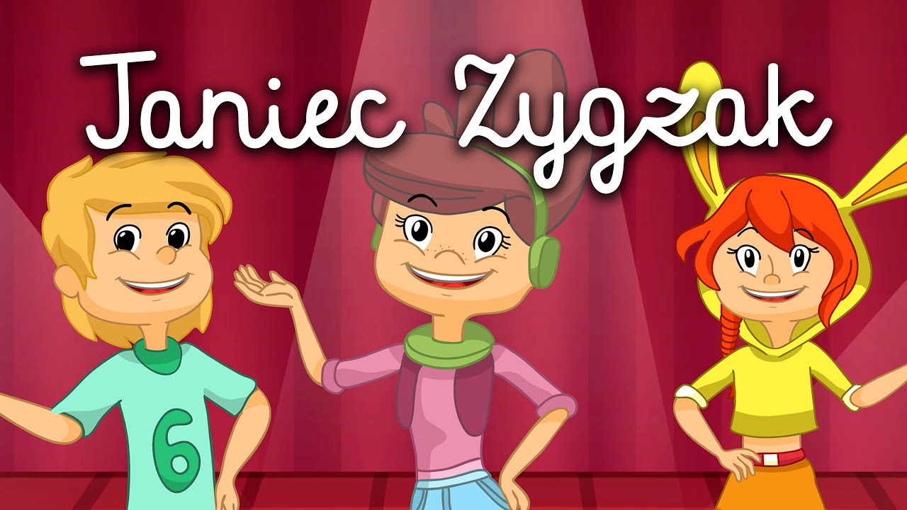 TANIEC ZYGZAK – WYGIBASY TV - piosenki dla dzieci  - piosenka dla dzieci, dziecięce hity!