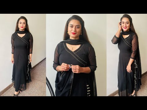 Tanisha Kuppanda Latest Hot Shalwar Kameez Images Collections |Actress hot vertical close up video🥰🥵