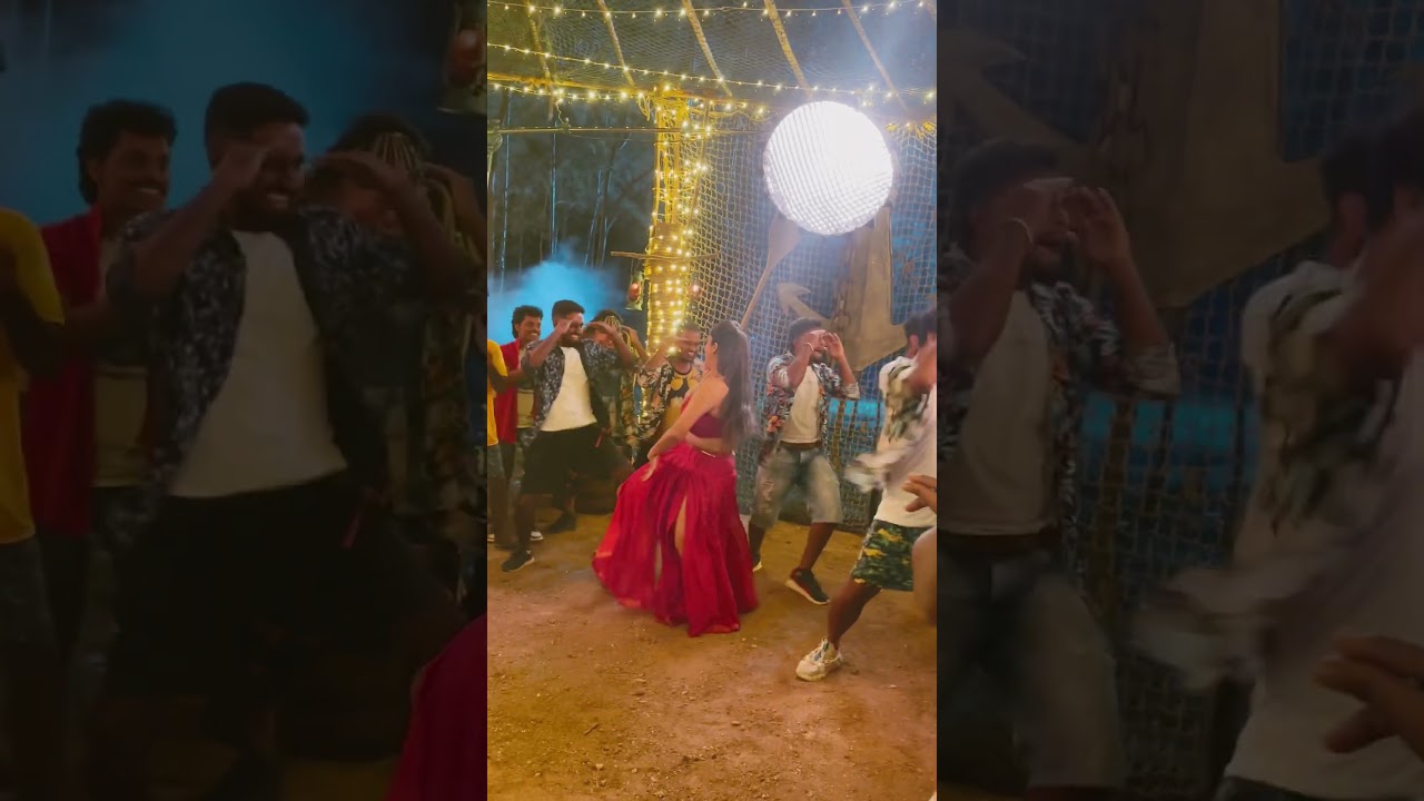 Tanisha kuppanda Tamil song making 💝 #song #benki #tanishakuppanda #rasanaotharosa