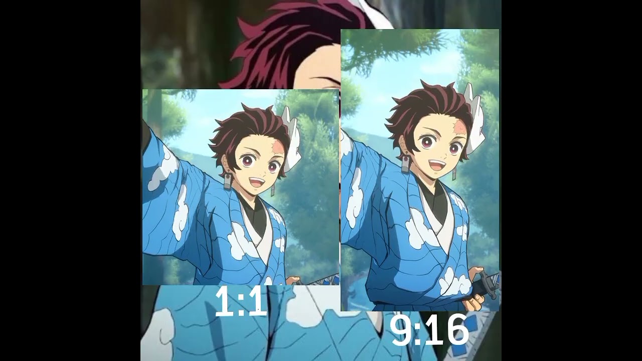 tanjiro edit DJ viral TikTok size 1:1 9:16