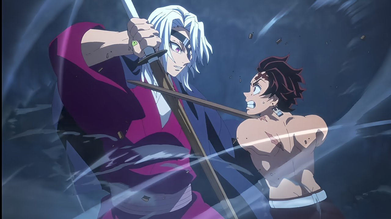 Tanjiro joins the Hashira Training - Usui Special 🔥🔥 |  👀 @TuViZa_Anim3Vault