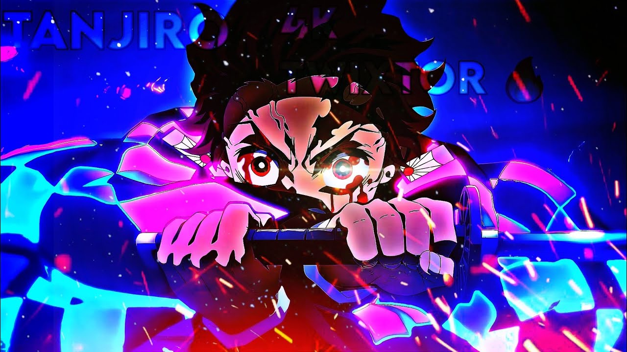 Tanjiro Kamado 4K Twixtor Clips for Editing 🔥  #anime #fyp