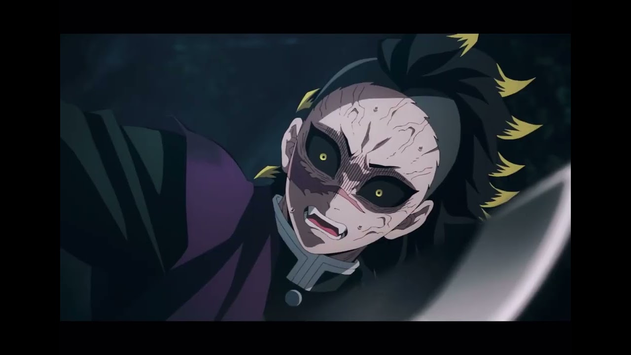 Tanjiro saves Genya from death | Demon slayer season 3