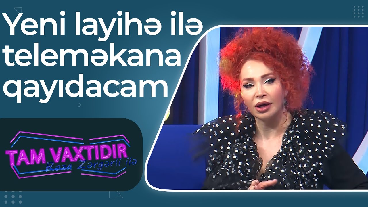 Tanınmış aparıcı anons verdi – Yeni layihə ilə teleməkana qayıdacam – Tam vaxtıdır