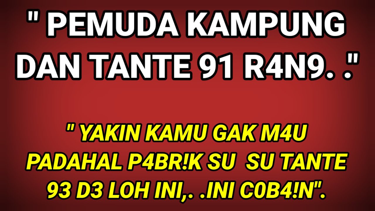 Tante mira sangat 9!ra ng || cerpen romantis