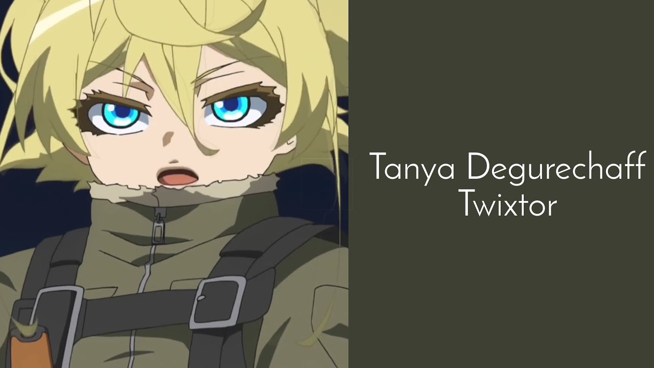 Tanya Degurechaff Twixtor (Full HD)