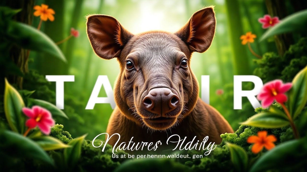 TAPIR MATING IN NATURE