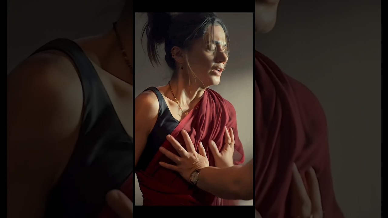 Tapsee Pannu boob pressing scene 🔥 #boobpress #kiss #tapseepannu Taapsee Pannu Ultimate Scenes