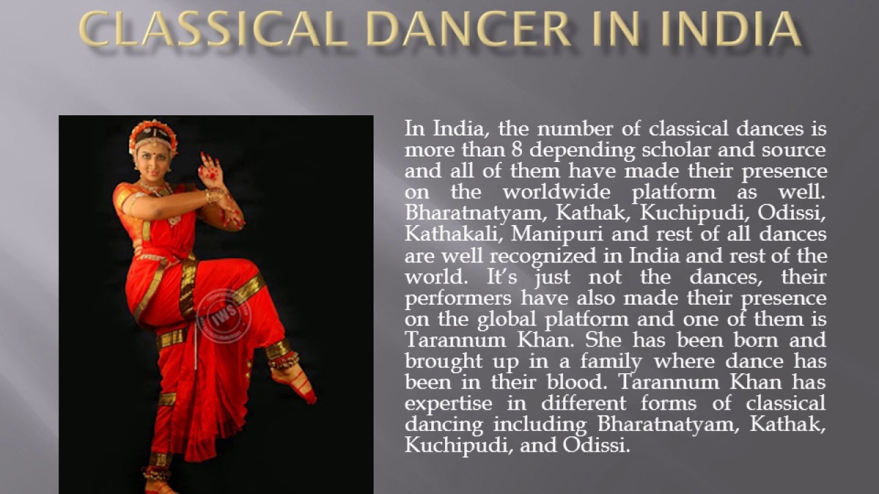 Tarannum Khan - Famous Classical Dancer In India
