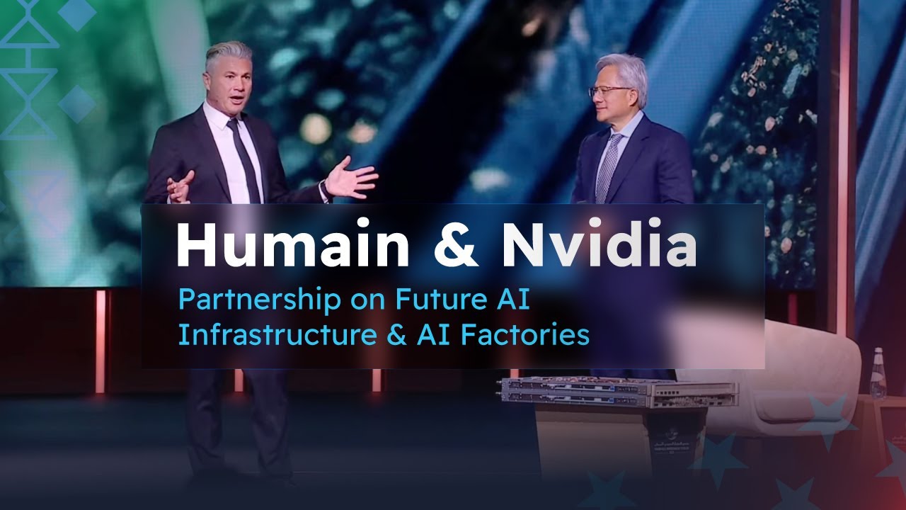 Tareq Amin & Jensen Huang on Humain–NVIDIA Partnership: Scaling AI Infrastructure |#SaudiUSForum2025