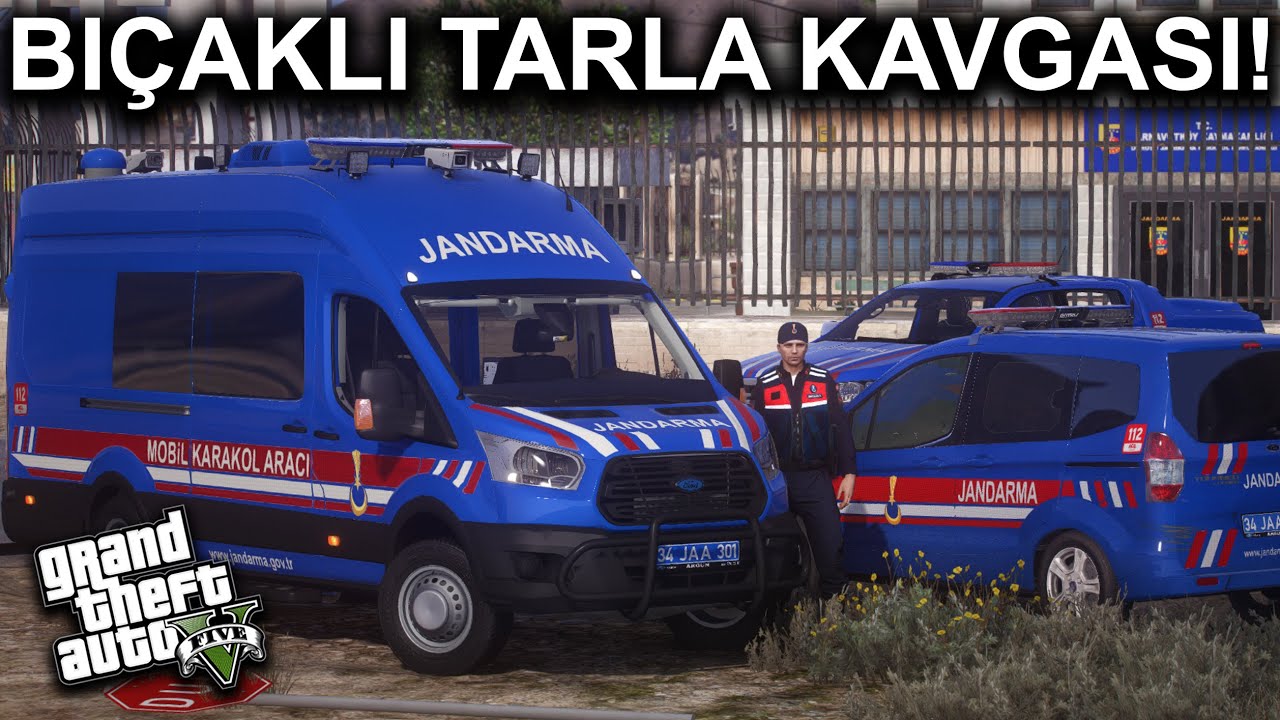 TARLADA KAVGA ÇIKTI !!!  - MOBİL KARAKOL DEVRİYE !! - GTA 5 ROLEPLAY