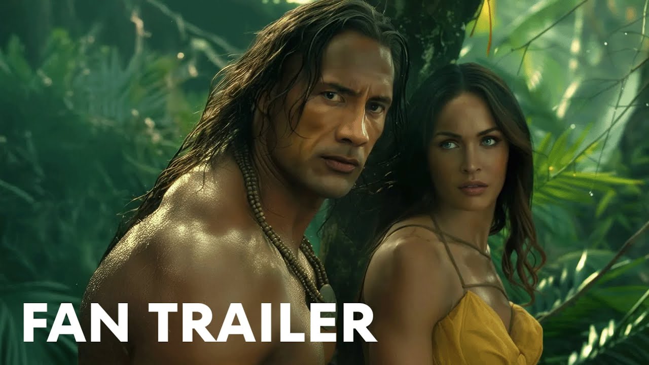 Tarzan (2025) - Concept Trailer | Dwayne Johnson, Megan Fox (Parody)