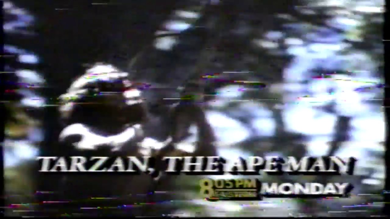 Tarzan, The Ape Man - tv promo - TBS - 1988