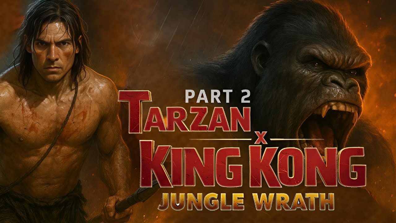 TARZAN X KING KONG SUPERMAN RED HULK | JUNGLE WRATH