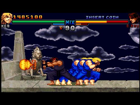 [TAS]ARCADE Street Fighter II MIX0.99a {CPS-1 Hack)-Violent Ken