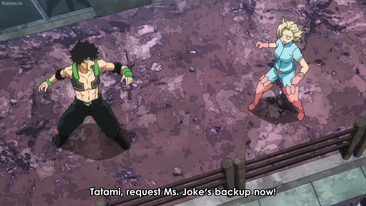 Tatami and Shindo Arrival - My Hero Academia Season 6 Episode 19