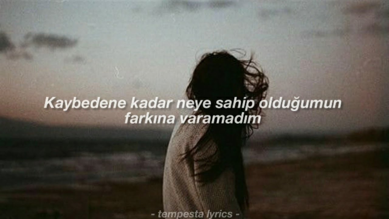Tate McRae - rubberband (türkçe çeviri)