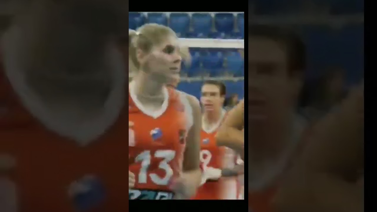 Tatiana Schukina | Beautiful Volleyball Girl | Warming up