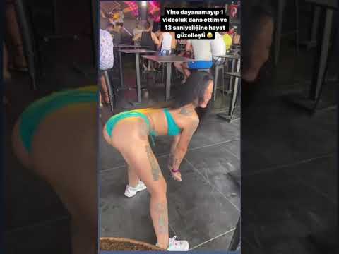 Tatilde de dayanamayan Yağmur Şimşek#twerk #tiktok